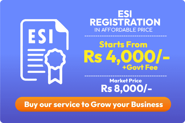 ESI Registration in affordable-price-4000rs